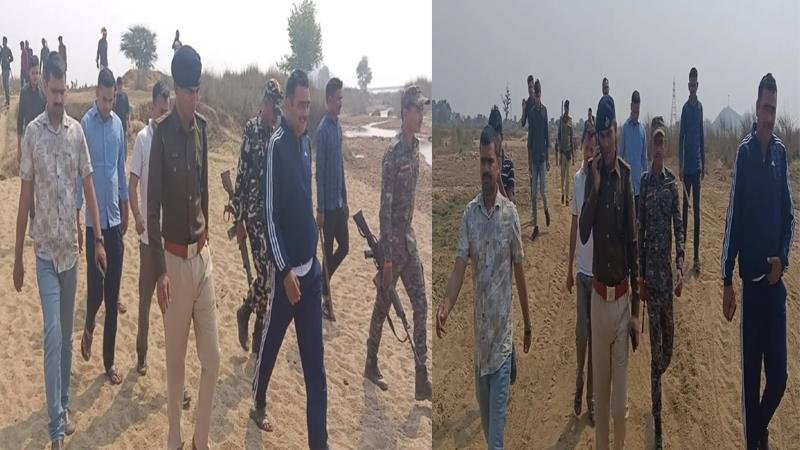 पुलिस और बालू माफिया के बीच मुठभेड़, 15 राउंड से अधिक चलीं गोलियां 