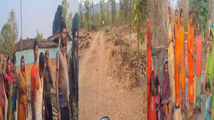 सरकार के द्वारा चलाए जा रहे विभिन्न योजनाओं से गांव के लोग पूरी तरह है वंचित