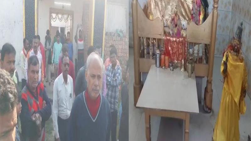 अब भगवान भी सुरक्षित नहीं, चोरों ने राधा-कृष्ण की अष्टधातु मूर्ति चुराई