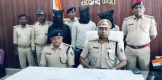 50 हजार के इनामी कुख्यात अपराधी मनखुश गिरफ्तार