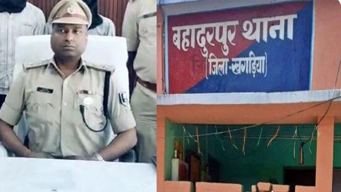 Khagaria SP ने की सख्त कार्रवाई, थानाध्यक्ष समेत 6 पुलिसकर्मियों को किया निलंबित