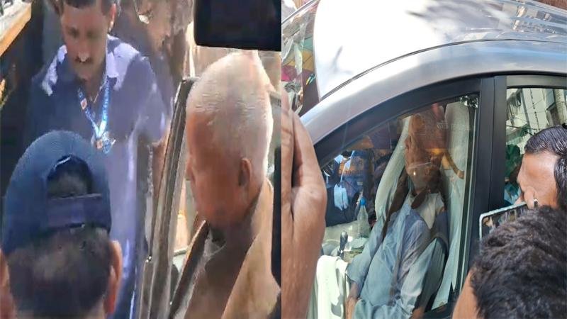 Breaking : ED दफ्तर पहुंचे लालू यादव, थोड़ी देर में शुरू होगी पूछताछ