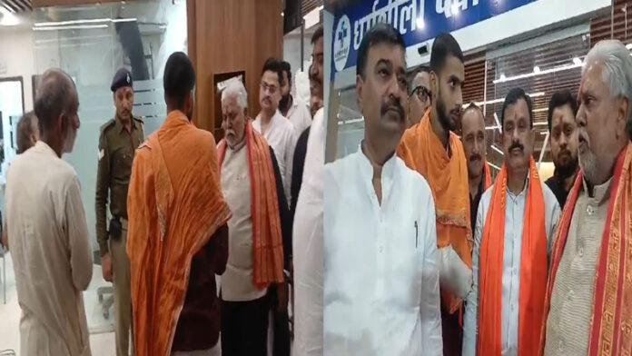 घटना में जख्मी पीड़ितों से मिलने पहुंचे सहकारिता मंत्री प्रेम कुमार
