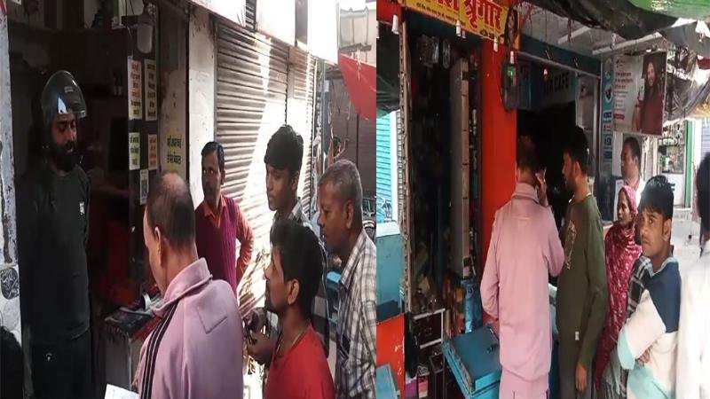फिर एक बार नगर थाने की पुलिस की गश्ती पर सवाल! 6 दुकानों में चोरी