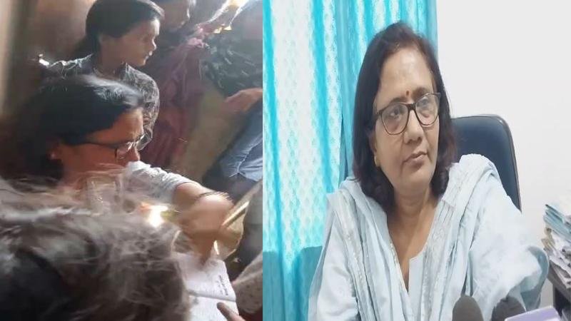 सेंटर की सेविका ही लाभुकों को THR देने के बजाए गडक गई खुद