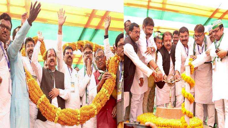 संयुक्त एनडीए कार्यकर्ता सम्मेलन : कार्यकर्ताओं का जोश 'हाई', 225 सीटें जीतने की दिखी तैयारी