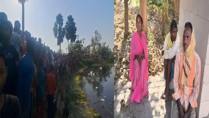 गांव के तालाब से मिला 2 दिन से लापता अधेड़ का शव 