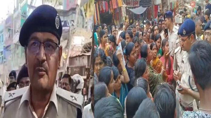 गायघाट के बेरियल तल नहर वाले नाले से युवक का शव बरामद, लोगों ने की आगजनी