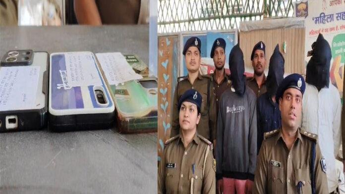 40 गोली हथियार के साथ पकड़े गए 3 अभियुक्त, प्रशासन ने की छापेमारी