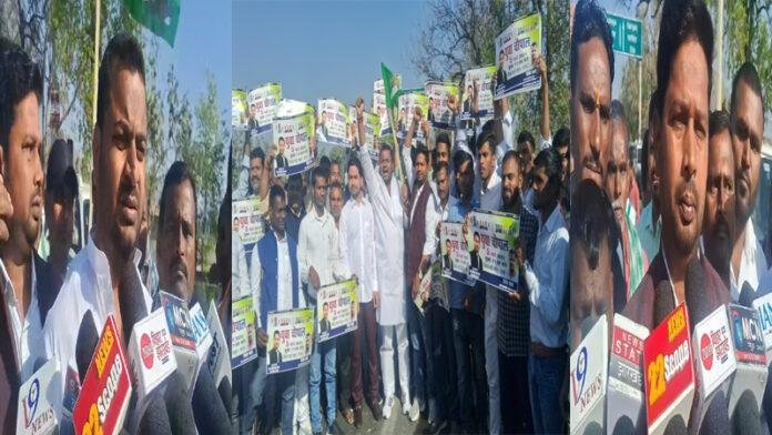 सैकड़ों वाहन से युवा कार्यकर्ता पटना के लिए हुए रवाना, युवा चौपाल का तेजस्वी करेंगे उद्घाटन