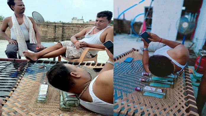 Holi से पहले शराब पार्टी, नगर परिषद अध्यक्ष पति का Video हुआ Viral