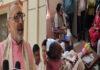 पूर्व सांसद जनार्दन यादव की पत्नी के निधन पर सांत्वना देने बांका पहुंचे गिरिराज सिंह