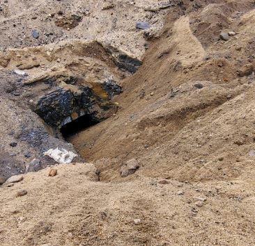 Ramgarh : बालू से अवैध खनन को भरा गया