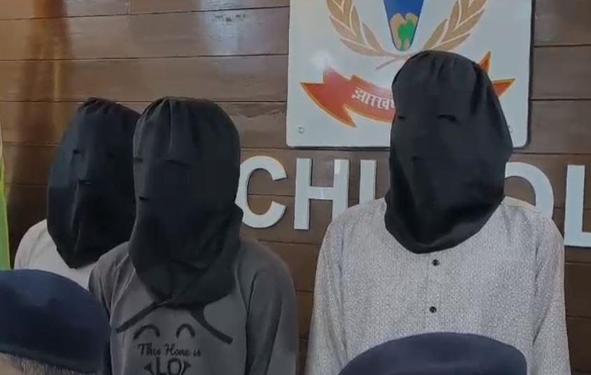 Ranchi Crime : अफीम की तस्करी से ठीक पहले धराए तीन शातिर अपराधी, देशी पिस्टल सहित...