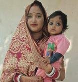 आकाशीय बिजली से यूपी के गाजीपुर में 3 की मौत गाजीपुर में आकाशीय बिजली गिरने से मृत विवाहिता-बच्चे की फाइल फोटो