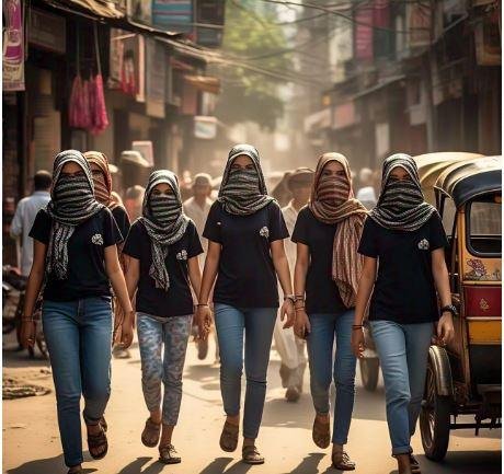 मिलाजुला है देश में मौसमी मिजाज, कहीं चिलचिलाती धूप और धूल भरी तेज हवा तो कहीं बारिश-बर्फबारी के संकेत चिलचिलाती धूप और धूल भरी हवाओं के मौसम को दर्शाती AI जेनरेटेड फोटो