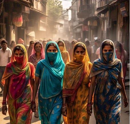 मिलाजुला है देश में मौसमी मिजाज, कहीं चिलचिलाती धूप और धूल भरी तेज हवा तो कहीं बारिश-बर्फबारी के संकेत चिलचिलाती धूप और धूल भरी हवाओं के मौसम को दर्शाती AI जेनरेटेड फो