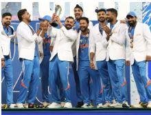 चैंपियंस ट्राफी जीतने के बाद टीम इंडिया