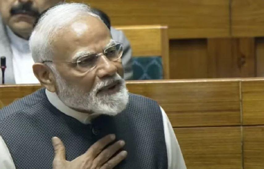 लोकसभा में बोले PM Modi - महाकुंभ में निकला एकता के अमृत का पवित्र प्रसाद... मंगलवार को लोकसभा में बोलते पीएम मोदी