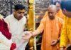 मां विंध्यवासिनी दरबार में पहुंचे सीएम योगी