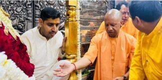 मां विंध्यवासिनी दरबार में पहुंचे सीएम योगी