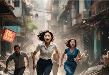 म्यांमार में शुक्रवार को आए भूकंप की AI जेनरेटेड तस्वीर