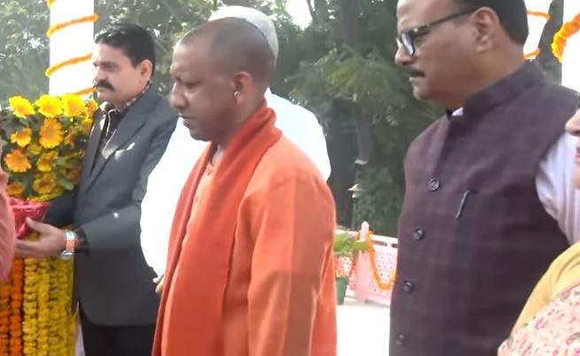 CM Yogi in Lucknow
