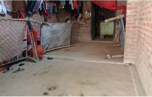 शाहजहांपुर के रोजा स्थित घटनास्थल की तस्वीर।