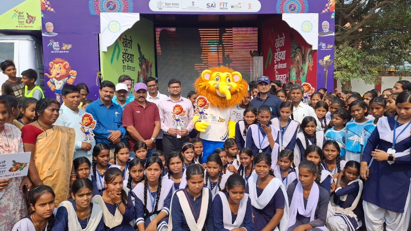 खेलो इंडिया Youth Games 2025: समस्तीपुर में मशाल गौरव यात्रा का भव्य स्वागत