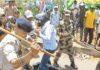 एचईसी की जमीन पर बसी 50 साल पुरानी बस्ती उजाड़ी, पुलिस कार्रवाई में महिलाएं घायल, विरोध तेज