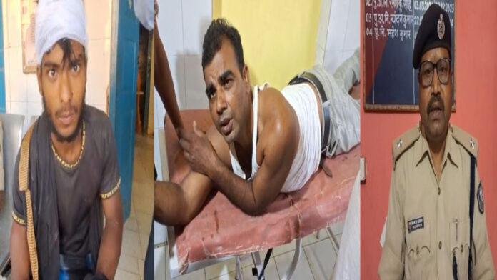 जानवर को फसल चराने के विवाद में चली गोलियां, 2 व्यक्ति घायल