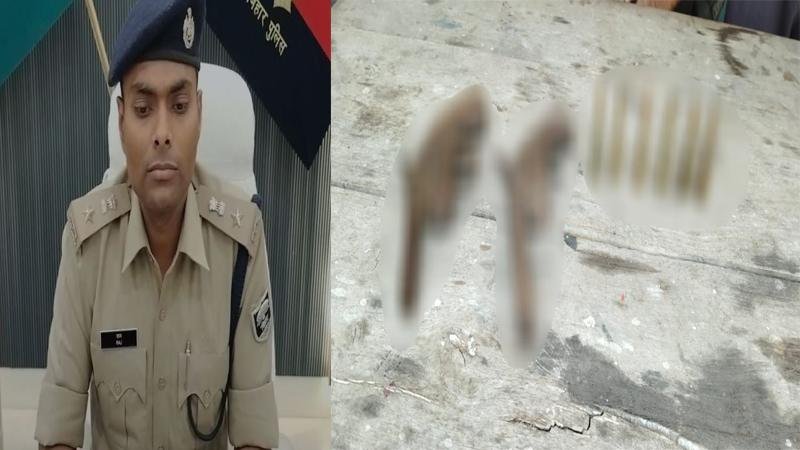 भोजपुर पुलिस की बड़ी कार्रवाई, अवैध हथियार के साथ अपराधी संजीत गिरफ्तार