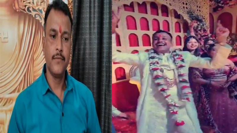 गजब की दीवानगी : लालू जिंदाबाद के गीत बजते हीं स्टेज पर हीं नाचने लगा दूल्हा