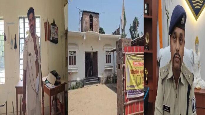 थाने पर हमला, शराब तस्कर को छुड़ाने की कोशिश, पुलिसकर्मी घायल, आत्मरक्षा में हुई फायरिंग
