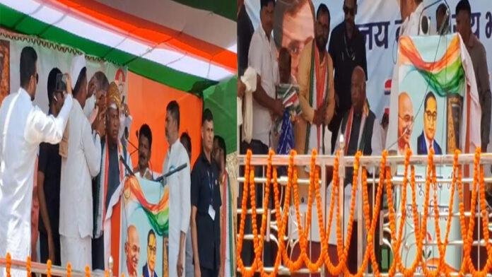 बक्सर पहुंचे खड़गे, कहा- केवल कुर्सी के लिए है PM मोदी व CM नीतीश की जोड़ी