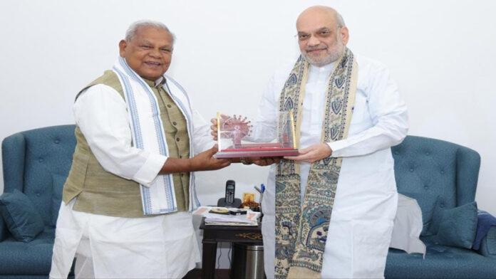 शाह से मिले मांझी, सीट शेयरिंग पर हुई चर्चा!