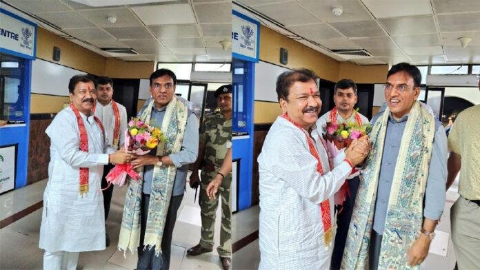 Patna पहुंचे मांडविया, आज 'जय भीम मैराथन दौड़' का करेंगे नेतृत्व