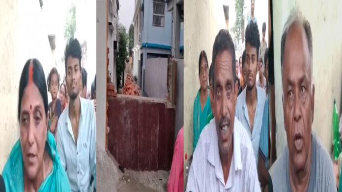 जिद्दी व्यक्ति ने मोहल्ले का सड़क बंद कर लगभग 50 परिवारों को किया House Arrest