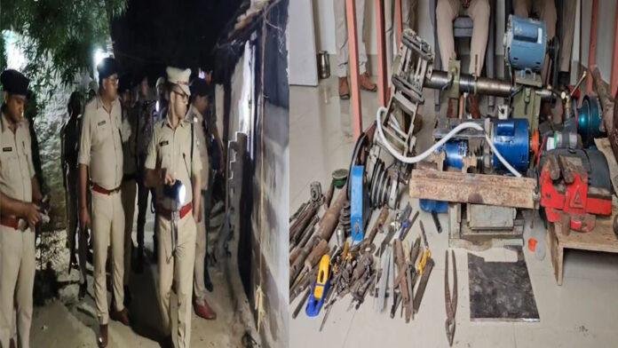 पुलिस मिली बड़ी कामयाबी, गन फैक्ट्री का खुलासा, अभिताभ सहित 4 गिरफ्तार
