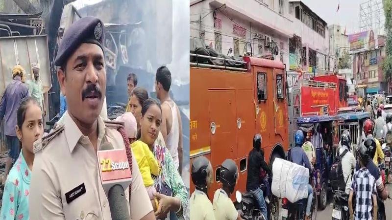 पीरमुहानी स्थित आरा मशीन में कल रात लगी भीषण आग, लाखों की लकड़ी जली पीरमुहानी स्थित आरा मशीन में कल रात लगी भीषण आग, लाखों की लकड़ी जली