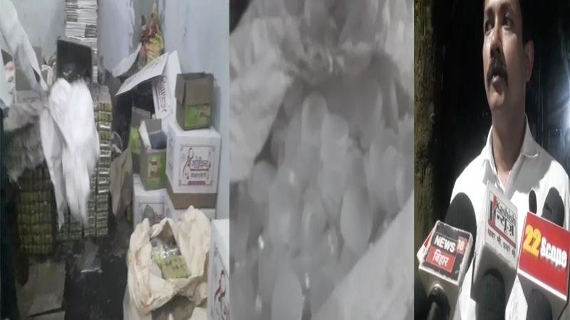 मारूफगंज में नकली 'Puja Ghee' फैक्ट्री पर छापा, करोड़ों का माल जब्त