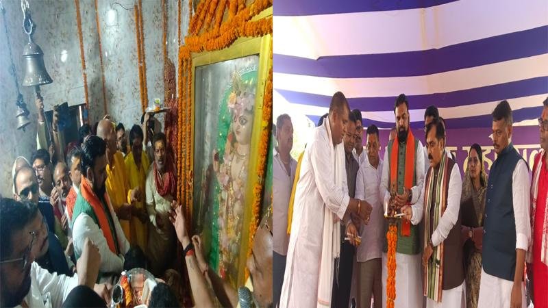 मोकामा पहुंचे सम्राट, 7 दिवसीय राजकीय भगवान परशुराम महोत्सव का किया उद्घाटन