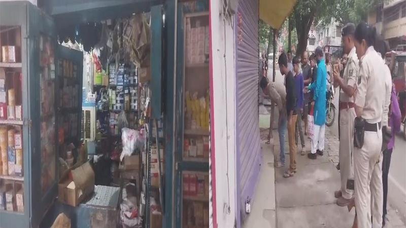 2 दुकानों की ताला तोड़कर चोरों ने की चोरी