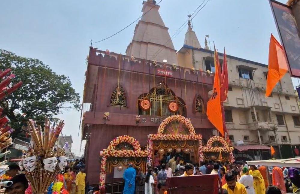 Hazaribagh के महावीर मंदिर में नवमी पर उमड़ा आस्था का सैलाब... | 22Scope News Hazaribagh महावीर मंदिर में उमड़ी श्रद्धालुओं की भीड़