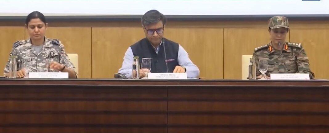 ऑपरेशन सिंदूर में भारत का जवाबी प्रहार, पाकिस्तानी दावे झूठे: विदेश सचिव मिश्री