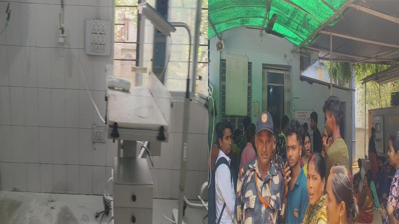 शॉर्ट सर्किट से सदर अस्पताल स्थित SNCU में लगी आग, सूझबूझ से बचाये गए बच्चे