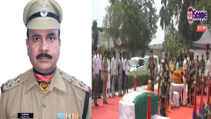 तिरंगे में लिपटे बिहार के लाल का पार्थिव शरीर पहुंचा, एयरपोर्ट पर दी गई श्रद्धांजलि