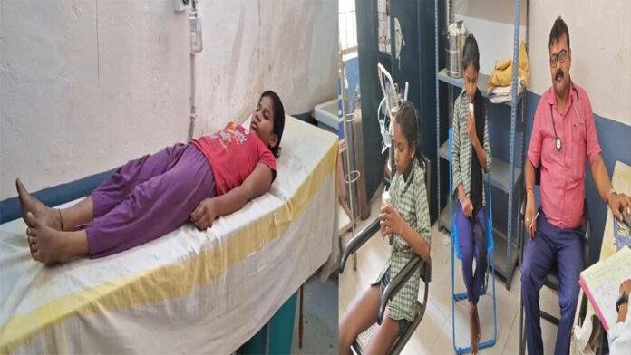 गर्मी के कारण कई बच्चे हो गए बेहोश