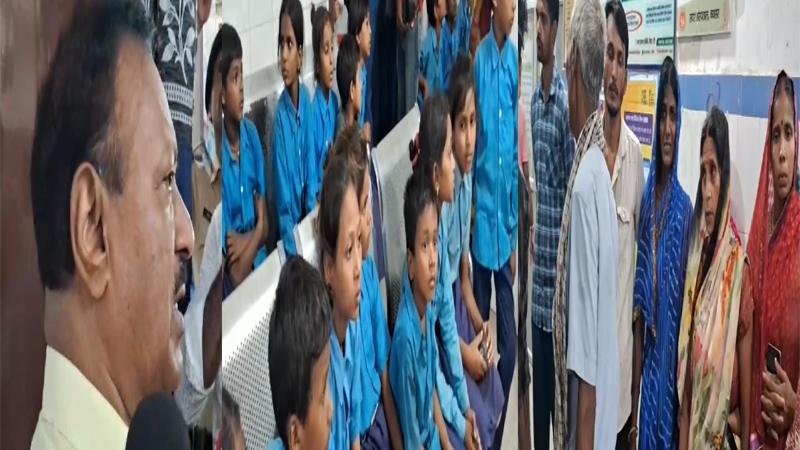 मिड डे मील में छिपकली गिरने से फूड प्वाइजनिंग, 20 बच्चे अस्पताल में भर्ती