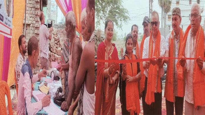 उप मेयर ने नेत्र जांच शिविर का किया उद्घाटन